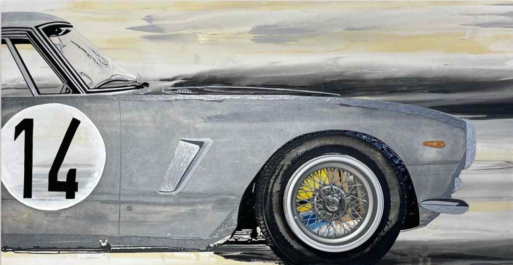 1976 Ferrari SWB W/ Borrani wheel